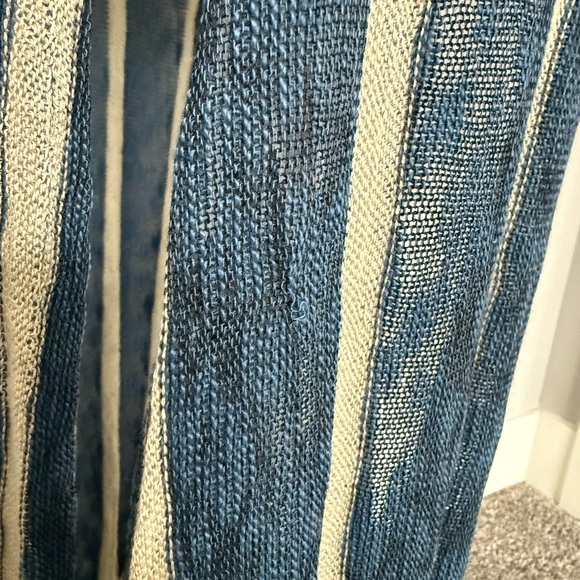 LuLaRoe Blue & Cream Joy Vest size XS - Picture 6 of 11